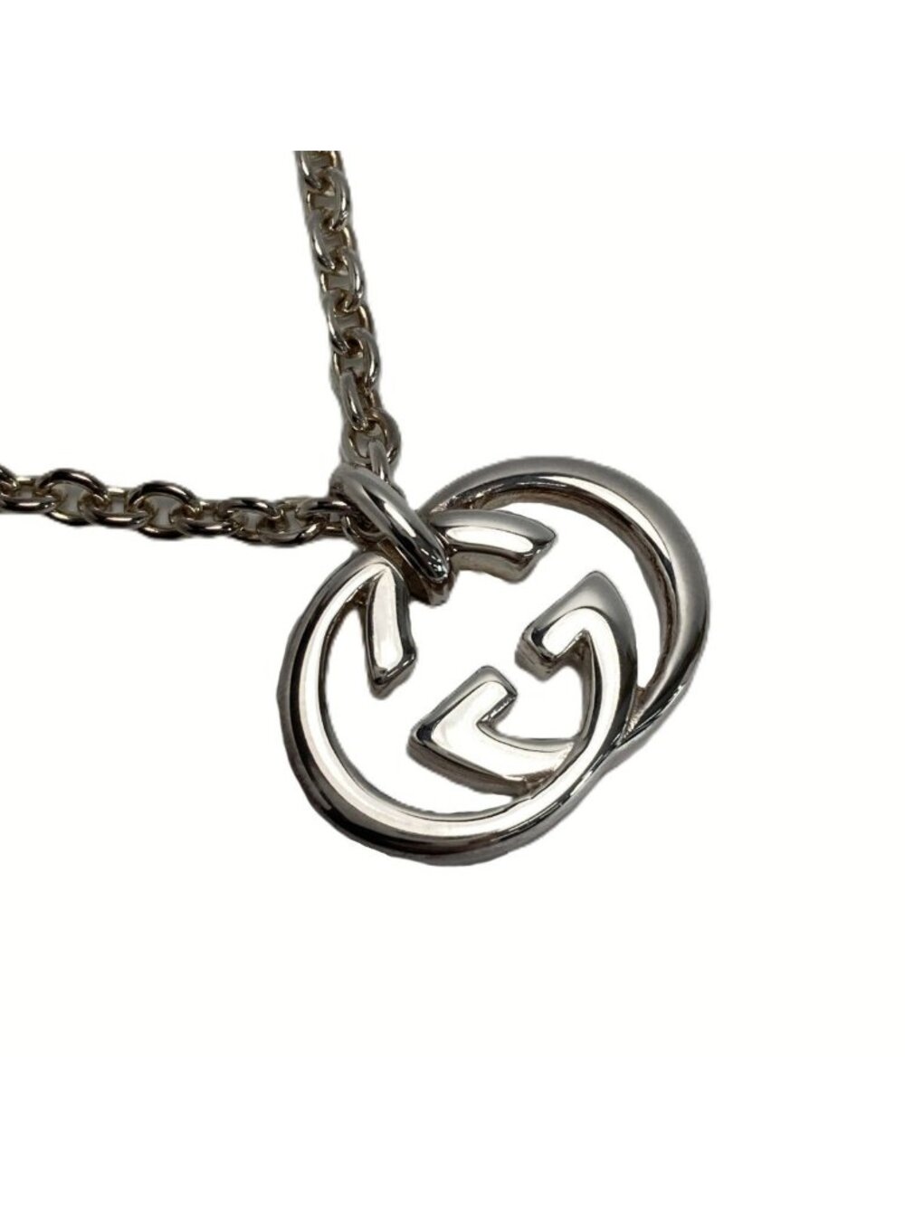 Gucci Interlocking G Necklace Silver